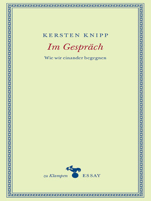 cover image of Im Gespräch